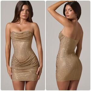 Oh Polly | Dresses | Drop A Glintembellished Mini Dress In Metallic | Poshmark Oh Polly | Dresses | Drop A Glintembellished Mini Dress In Metallic | Poshmark